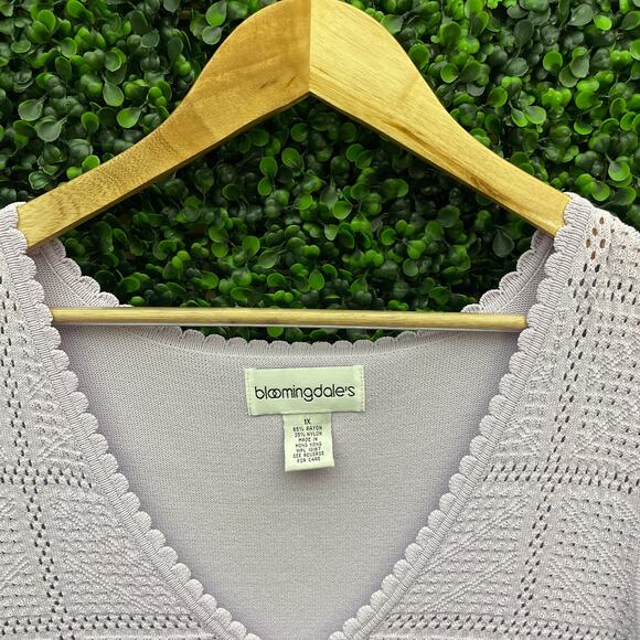 Bloomingdale’s, Knit Sleeveless Blouse, Women’s Size XL - Picture 3 of 7